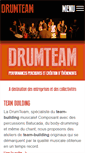 Mobile Screenshot of drumteam.fr